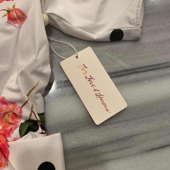 For Love And Lemons Pink Floral Mini Dress - Picture 8 of 11